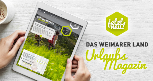 Digitales Urlaubsmagazin „Gemeinsam Reisen im Weimarer Land“ startet am 15. August