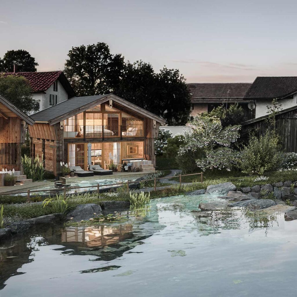 Herbst-Reset im Allgäu: Neues Spa und neue Chalets im Alpzitt Chaletdorf