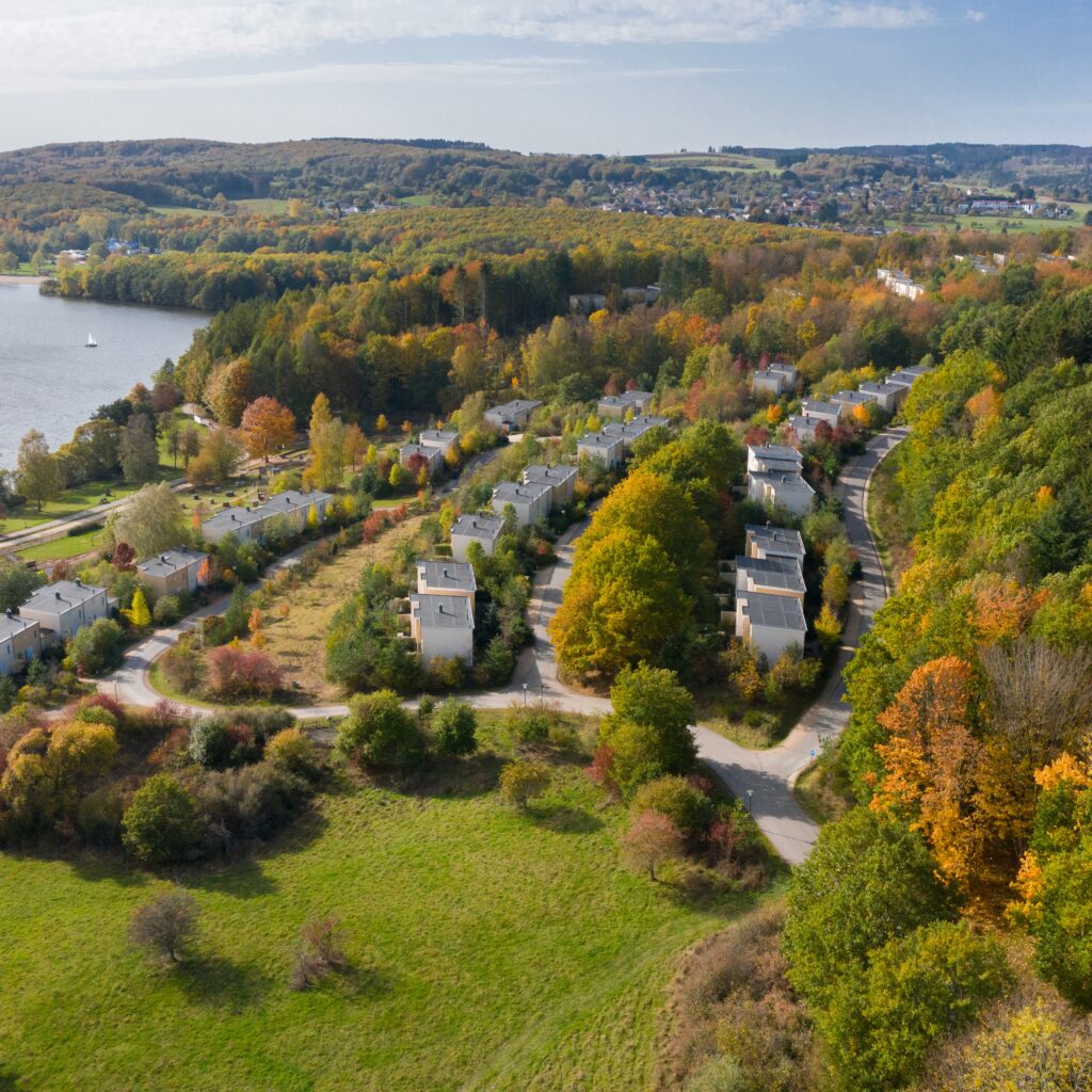 Goldener Herbst bei Center Parcs