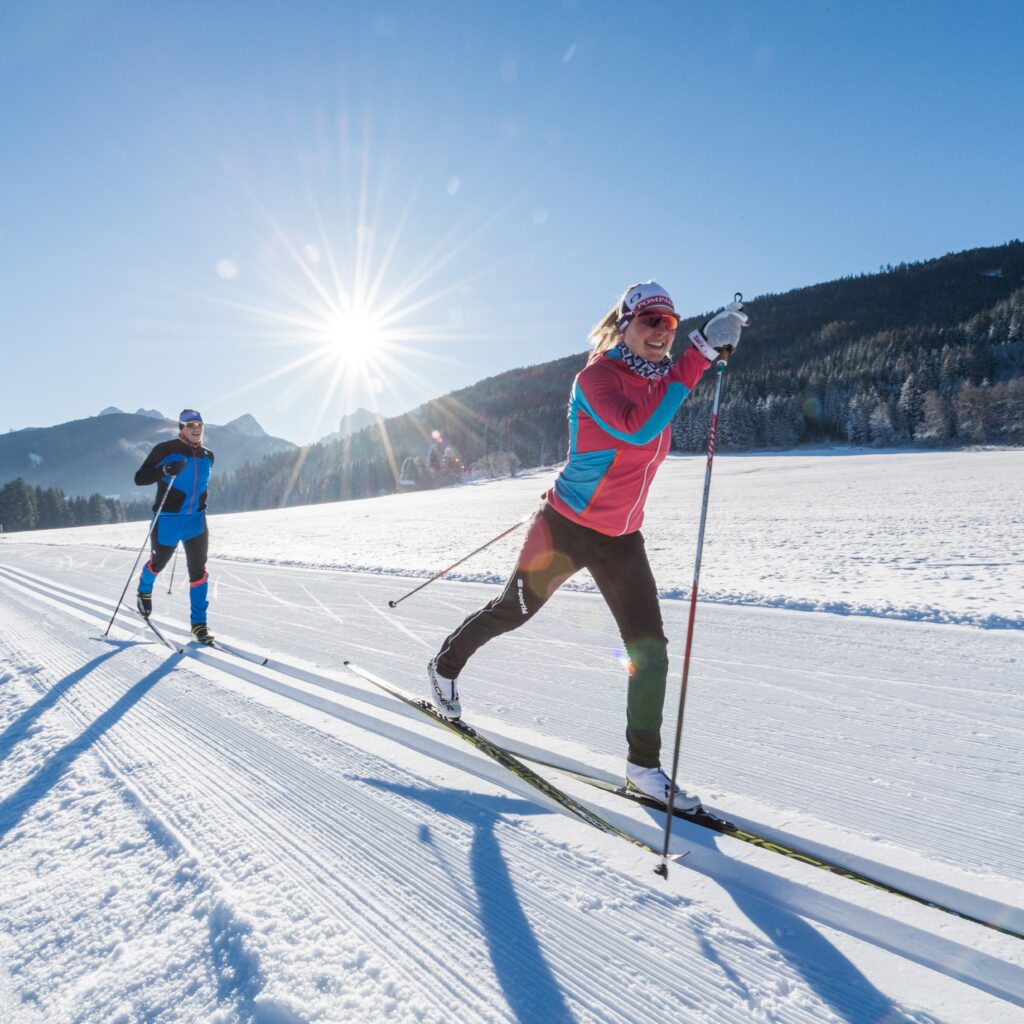 Ein wunderbares Natur-Refugium für Langläufer: Das Südtiroler Gsieser Tal