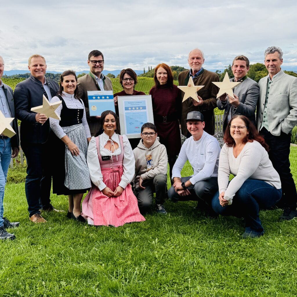 4-Sterne-Superior für das Ratscher Landhaus: Ein Meilenstein für die Südsteiermark