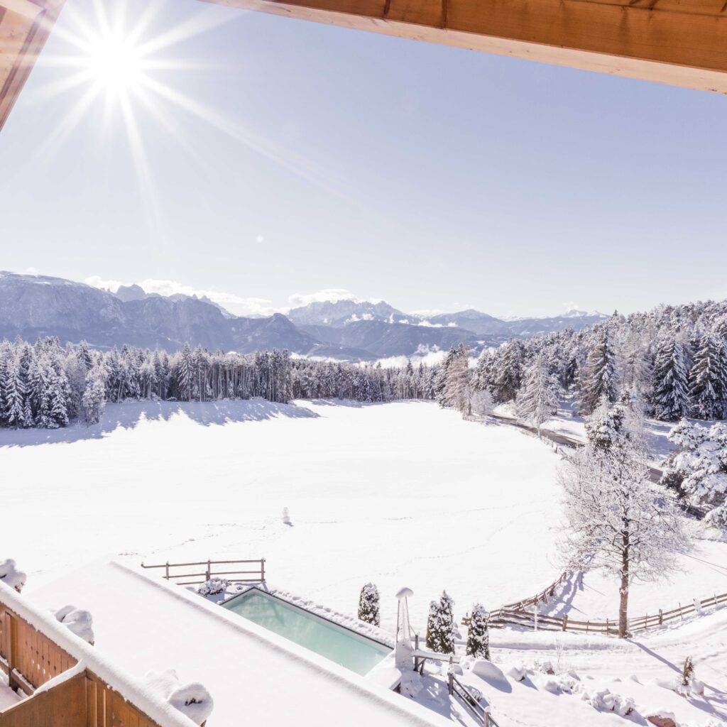 Zur Winterfrische auf den Ritten … wo Barbara ihre „Waldküche“ kocht und Wellness in der Natur erlebt wird