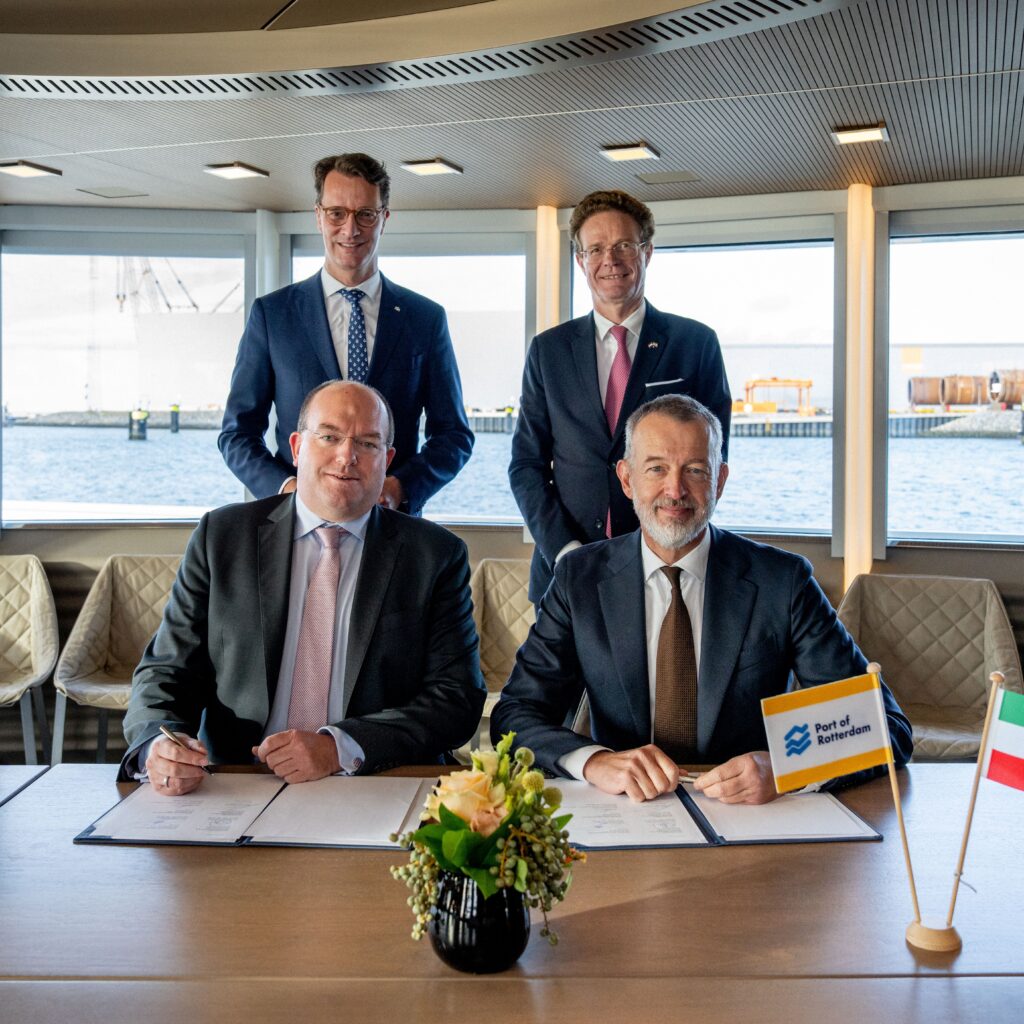 Häfen in Duisburg und Rotterdam gestalten weiter gemeinsam die Energiewende