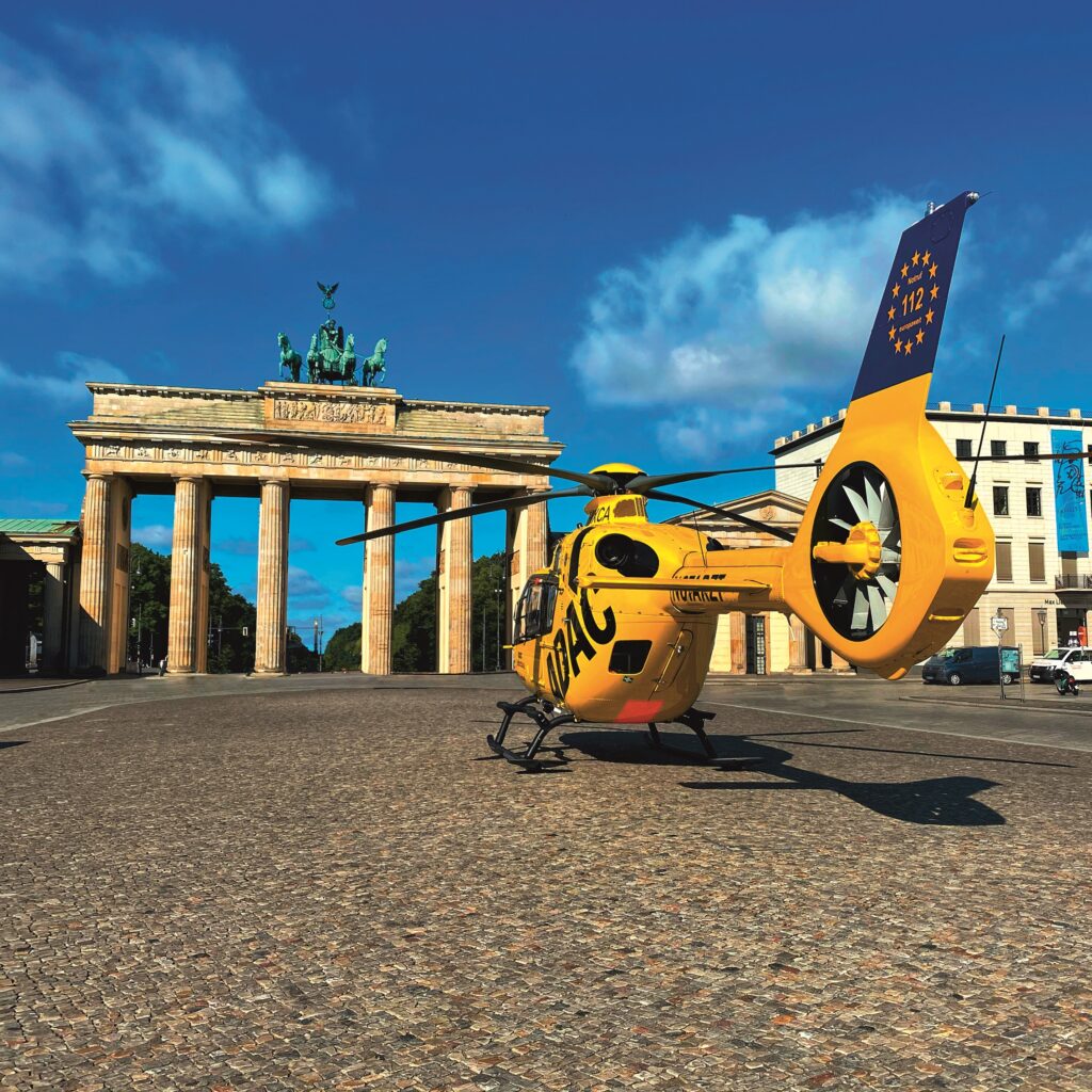Ein Rettungshubschrauber mit deutscher Geschichte
